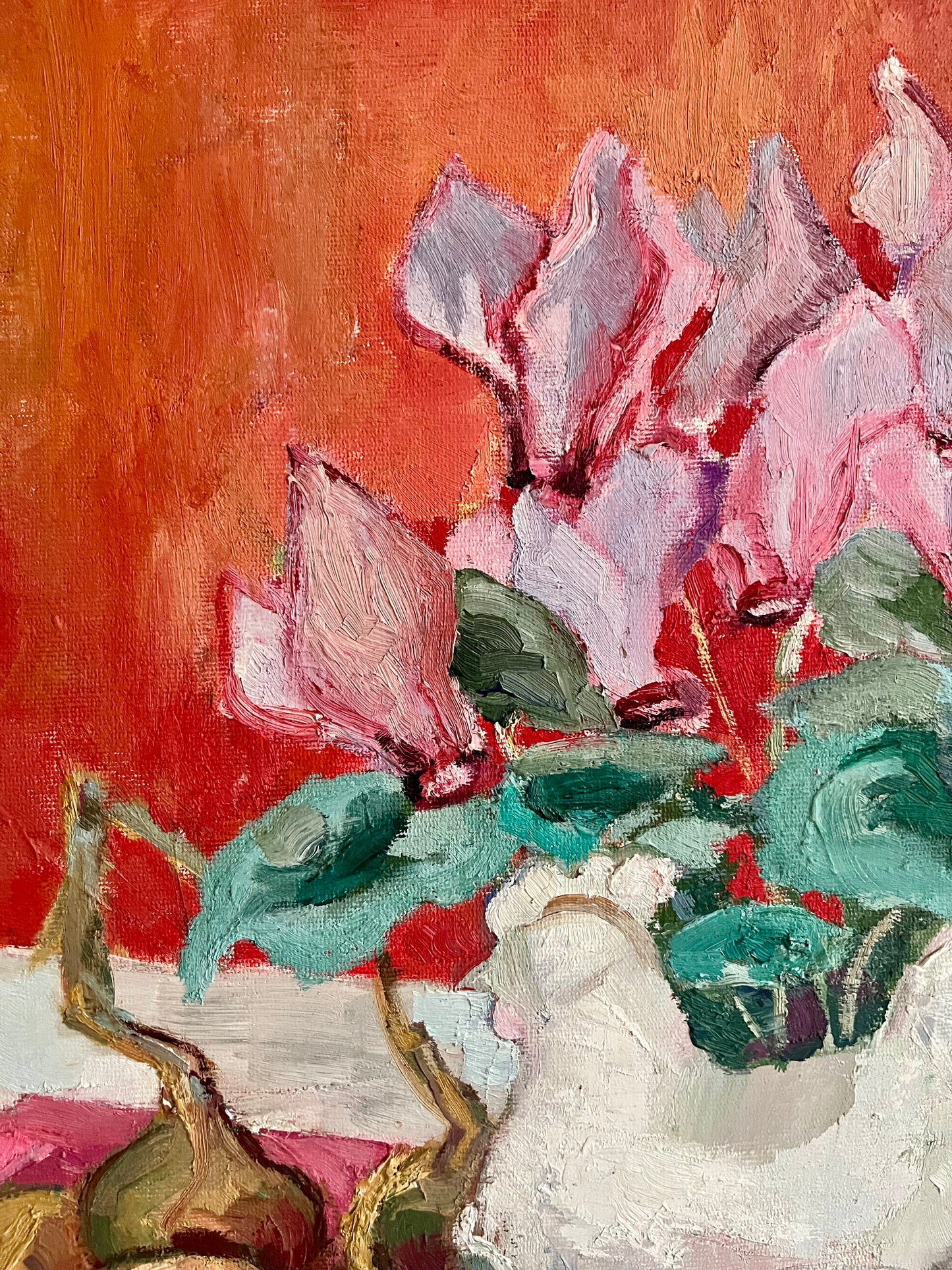 Cyclamen Still Life