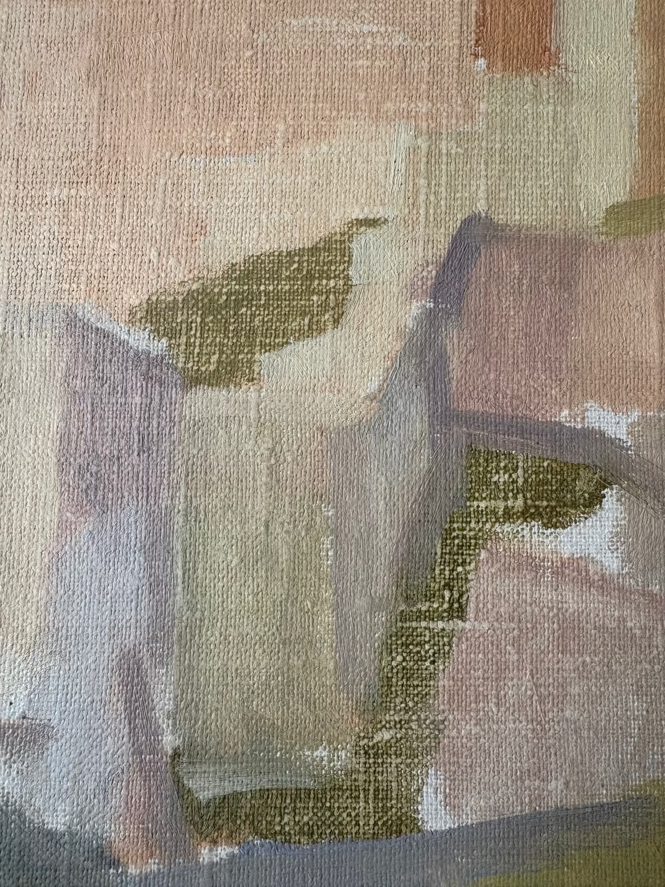 City Walls, detail. Oil painting by Matts Jungstedt.